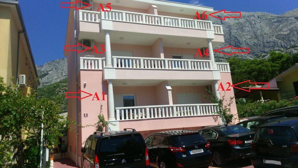 Apartments Podest Baška Voda Dış mekan fotoğraf